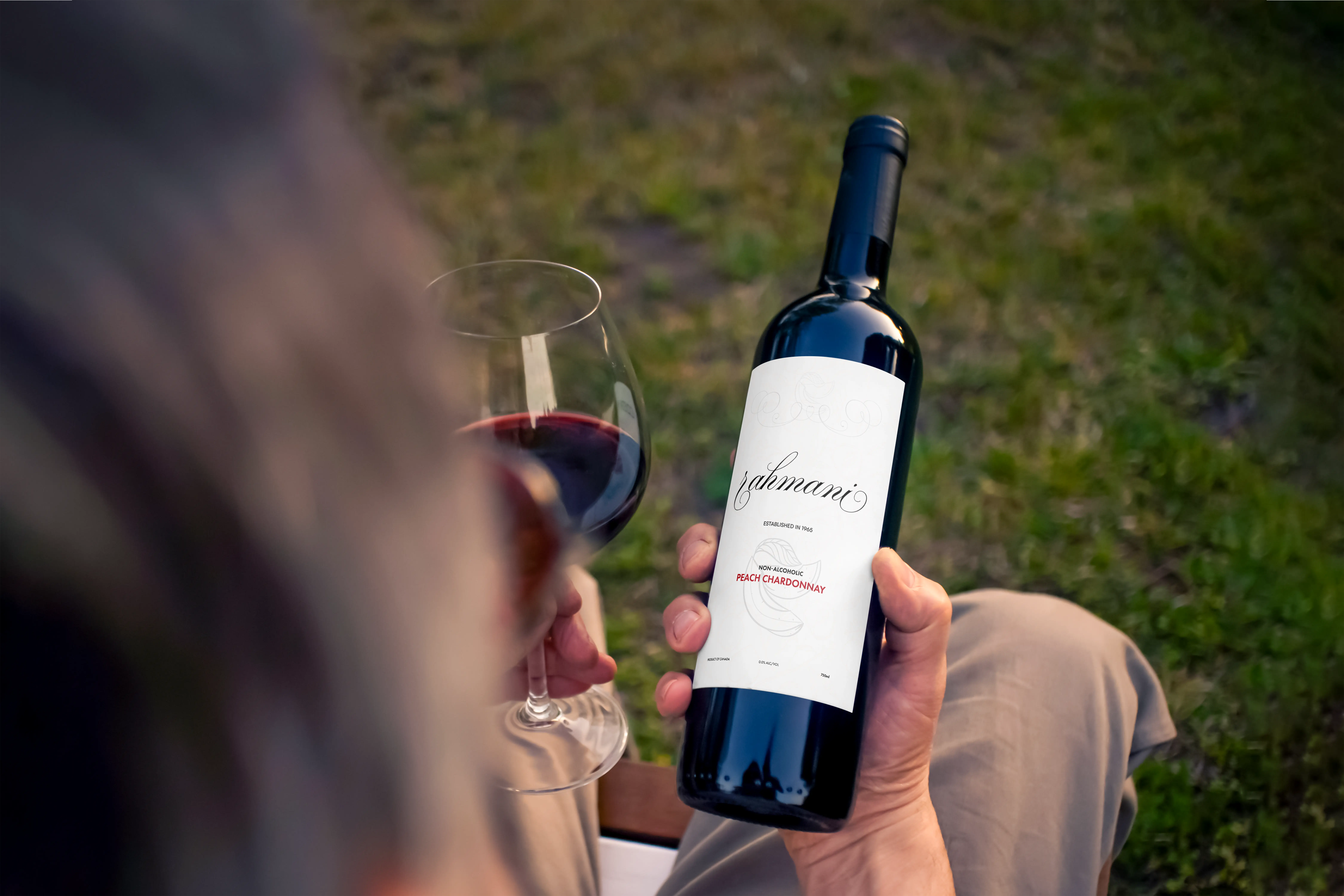 Rahmani Bottle mockup